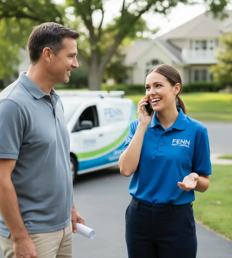 Fenn Pest Control customer support in Hoagland